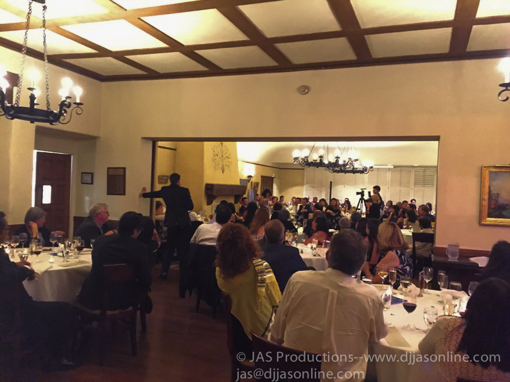 Wedding at the University Club, Santa Barbara, with DJ JAS