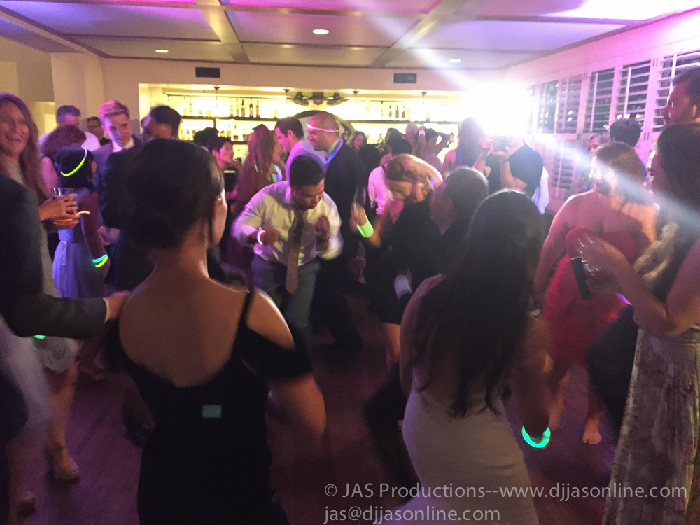DJ JAS Productions wedding at the University Club, Santa Barbara