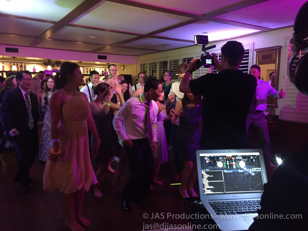 Wedding celebration at the University Club, Santa Barbara