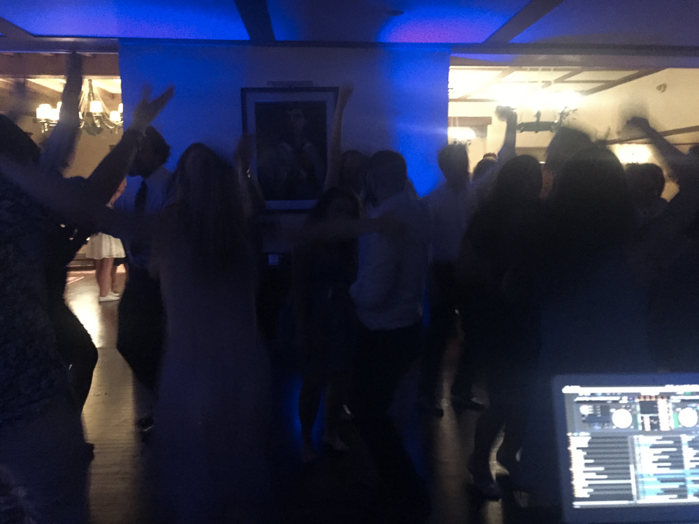 Wedding celebration at the University Club, Santa Barbara