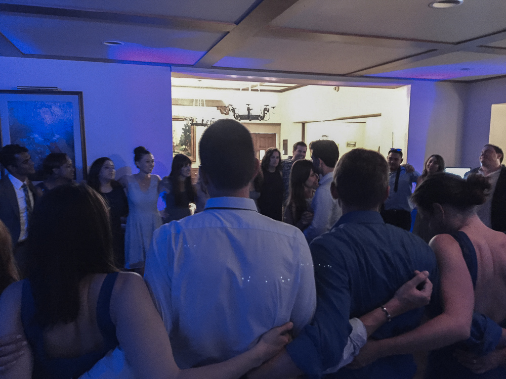 Wedding at the University Club, Santa Barbara, with DJ JAS