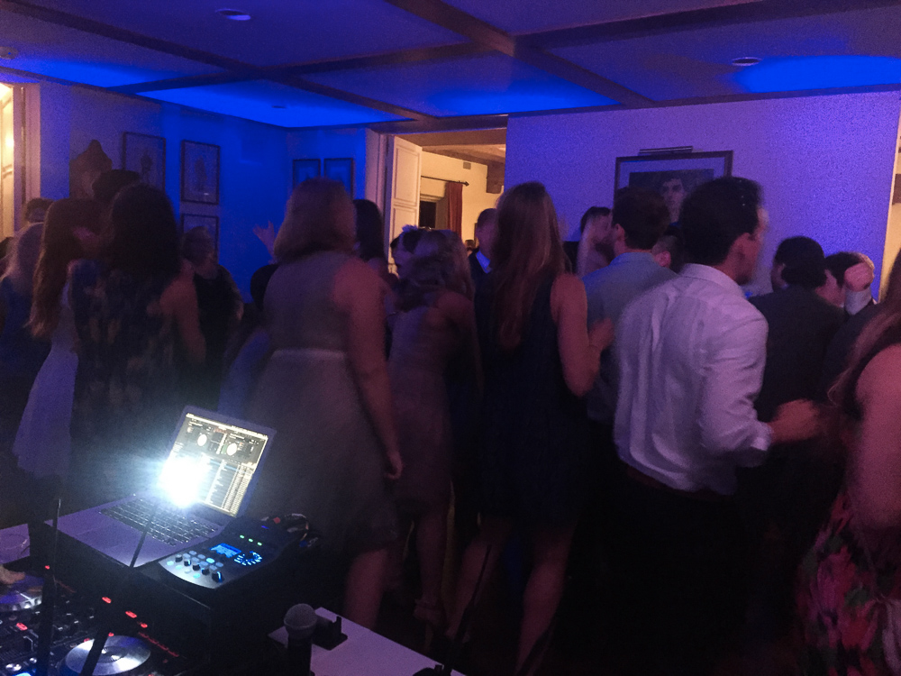DJ JAS Productions wedding at the University Club, Santa Barbara
