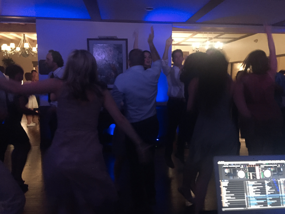 DJ JAS Productions wedding at the University Club, Santa Barbara