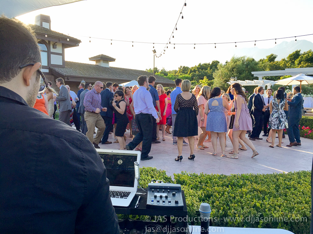 DJ JAS Productions wedding at Bella Vista Groves, Fillmore