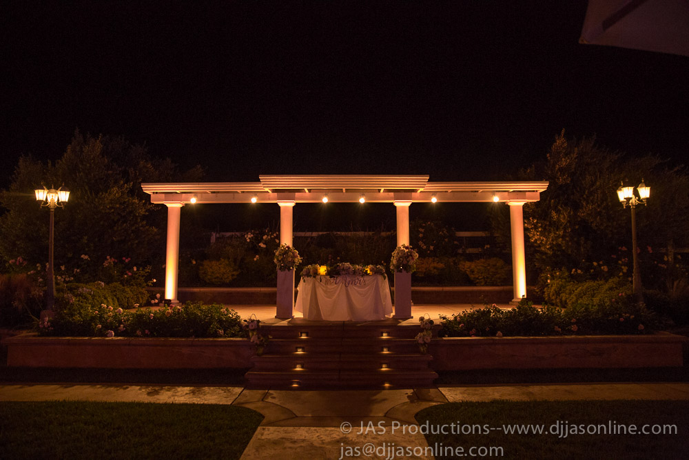 DJ JAS Productions wedding at Bella Vista Groves, Fillmore