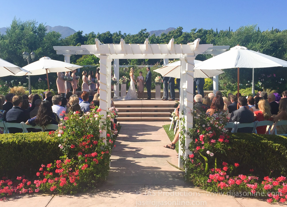 Wedding at Bella Vista Groves, Fillmore, with DJ JAS