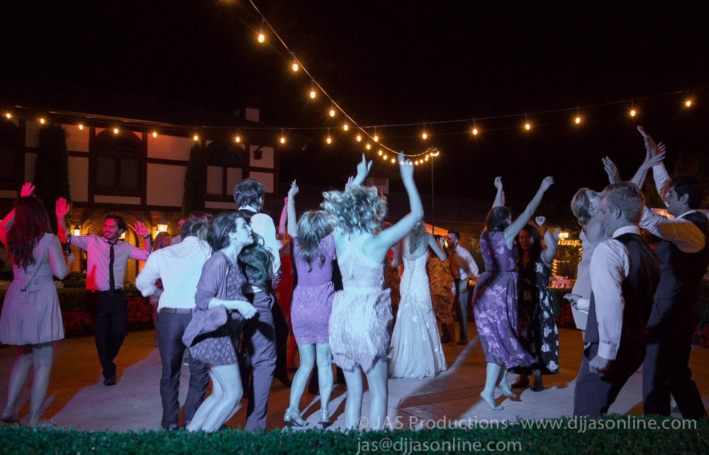 Wedding celebration at Bella Vista Groves, Fillmore