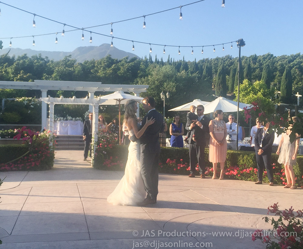 Wedding at Bella Vista Groves, Fillmore, with DJ JAS