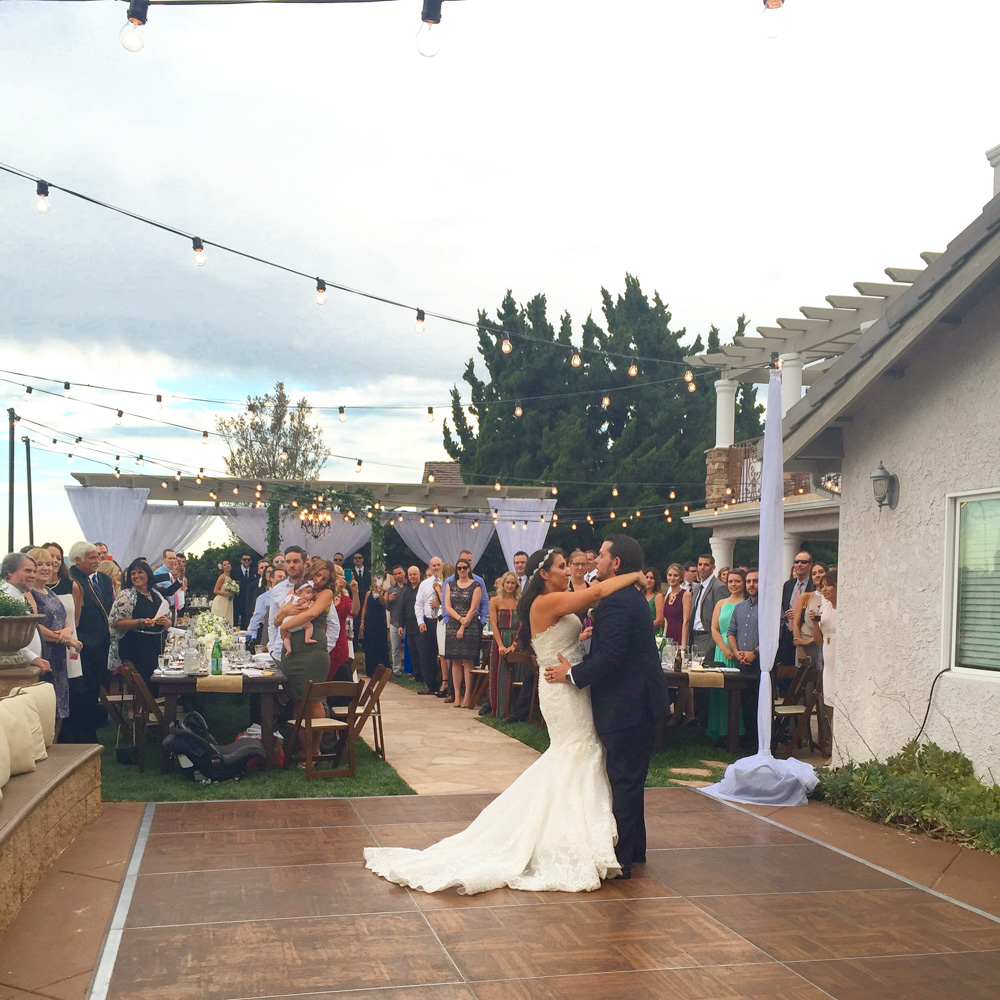 DJ JAS Productions wedding at Thousand Oaks