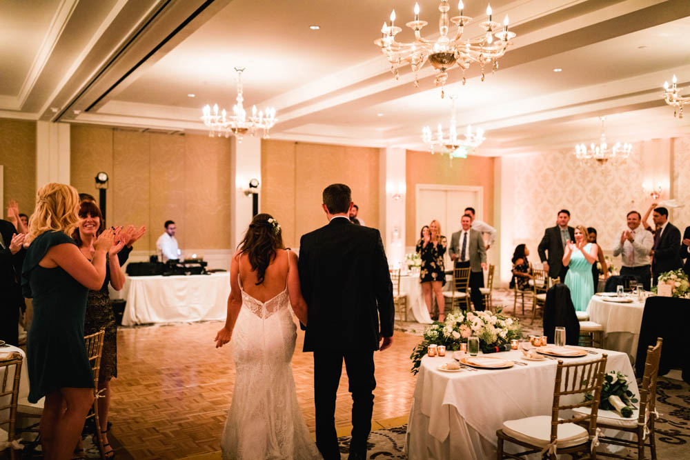 Wedding celebration at Belmond El Encanto, Santa Barbara