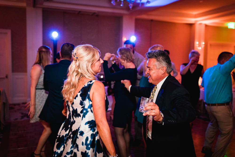 Wedding celebration at Belmond El Encanto, Santa Barbara