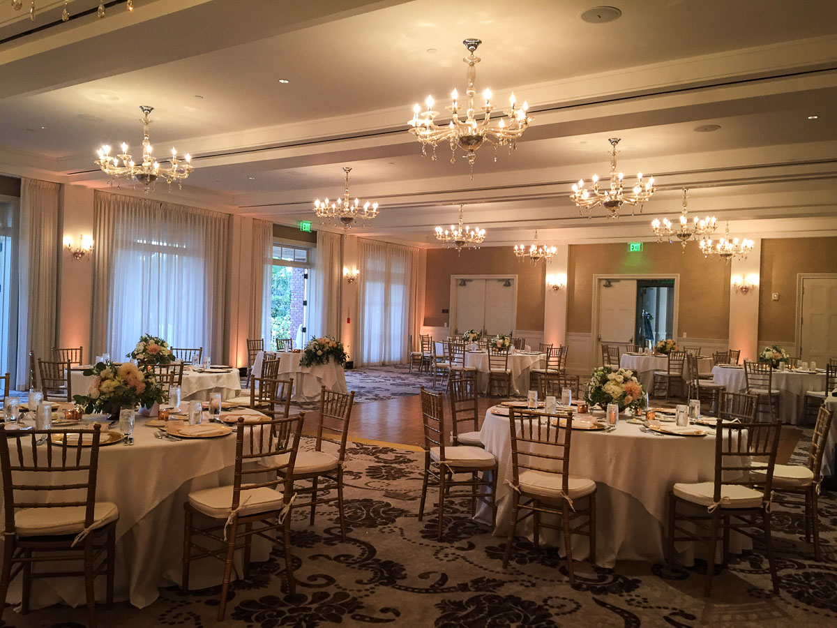 DJ JAS Productions wedding at Belmond El Encanto, Santa Barbara