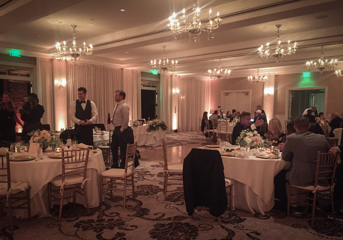 DJ JAS Productions wedding at Belmond El Encanto, Santa Barbara