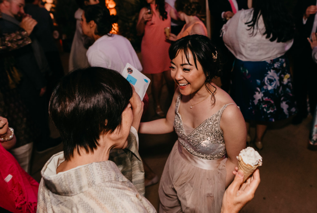 Wedding celebration at Circle Bar B, Goleta