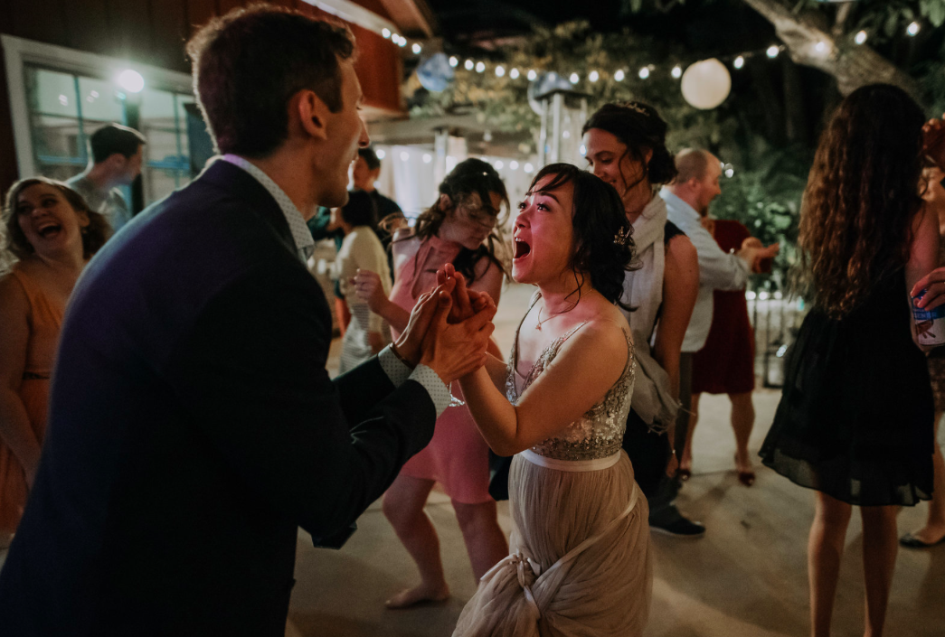 Wedding celebration at Circle Bar B, Goleta