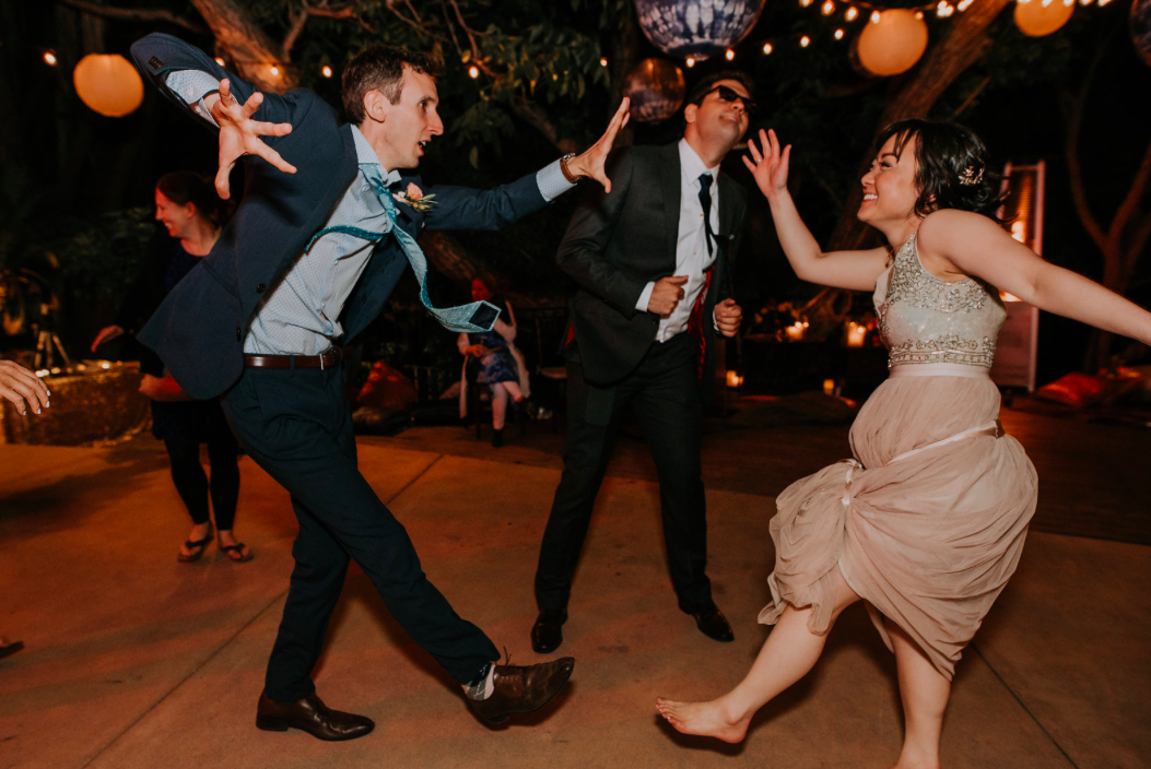 DJ JAS Productions wedding at Circle Bar B, Goleta