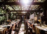 Wedding celebration at Circle Bar B, Goleta