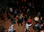 Wedding celebration at Circle Bar B, Goleta
