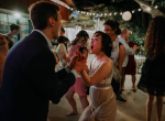 Wedding celebration at Circle Bar B, Goleta
