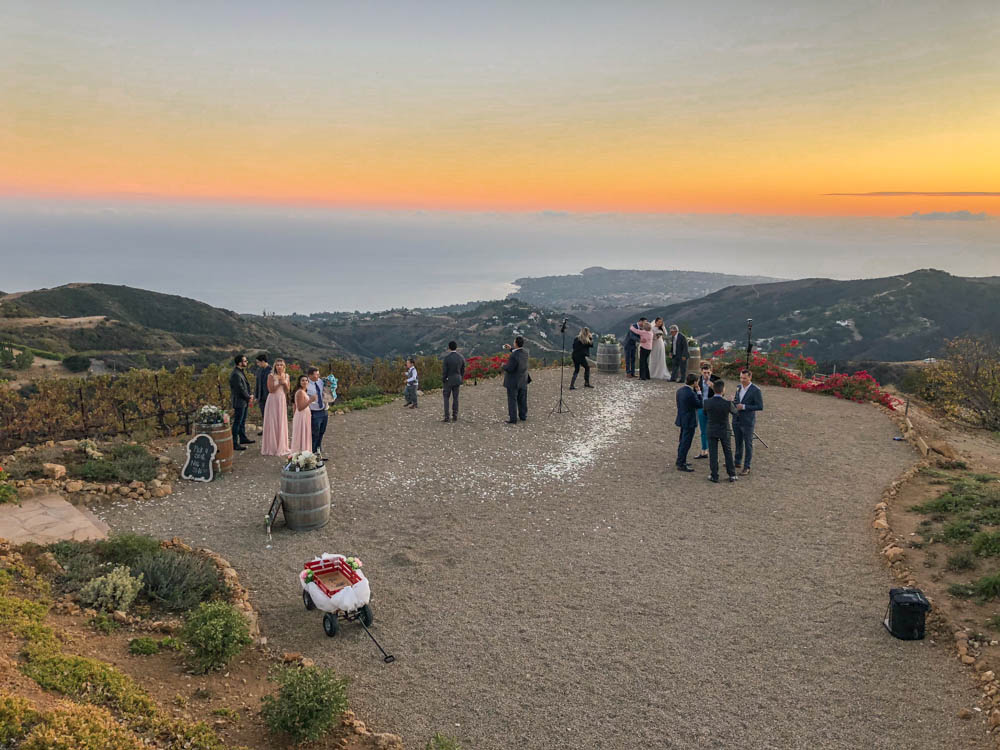 Wedding at Malibu with DJ JAS