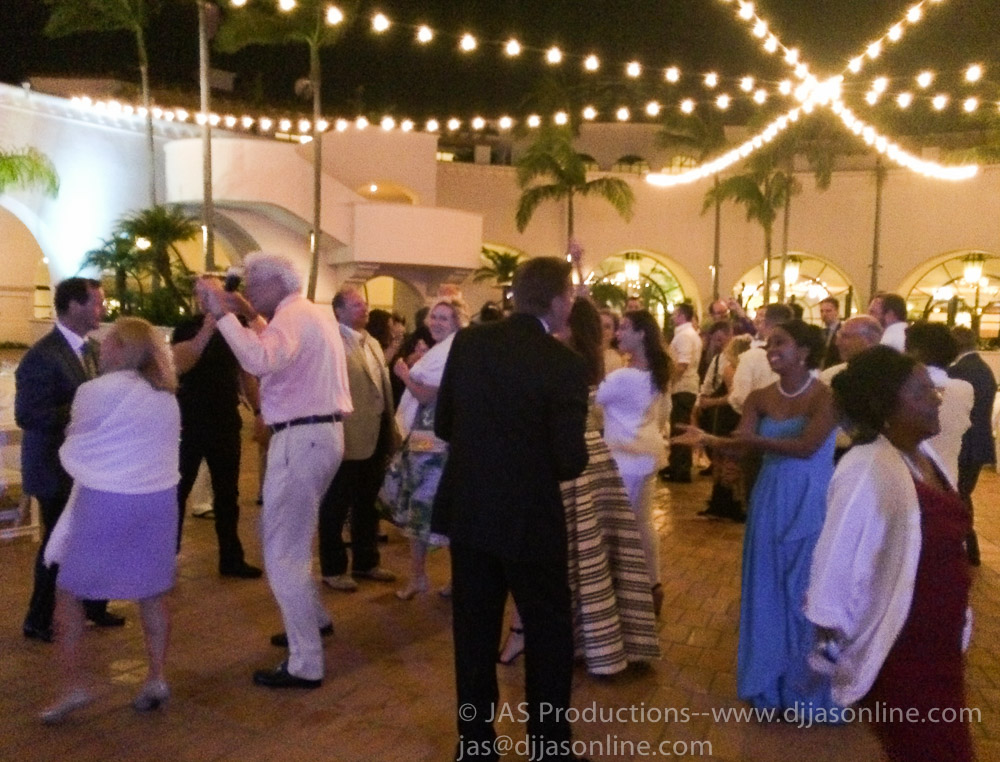 DJ JAS Productions wedding at the Fess Parker DoubleTree, Santa Barbara