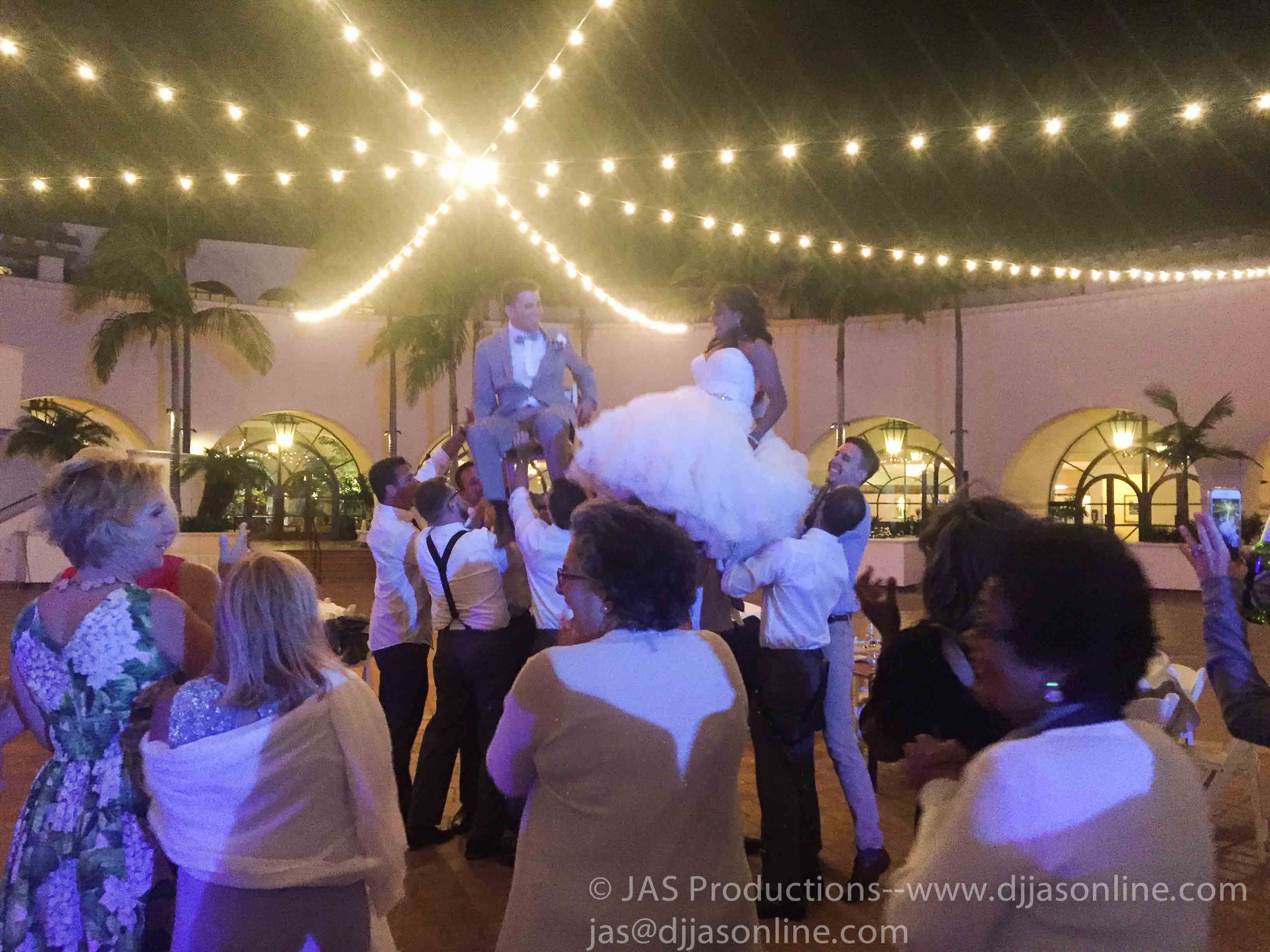 Wedding at the Fess Parker DoubleTree, Santa Barbara, with DJ JAS