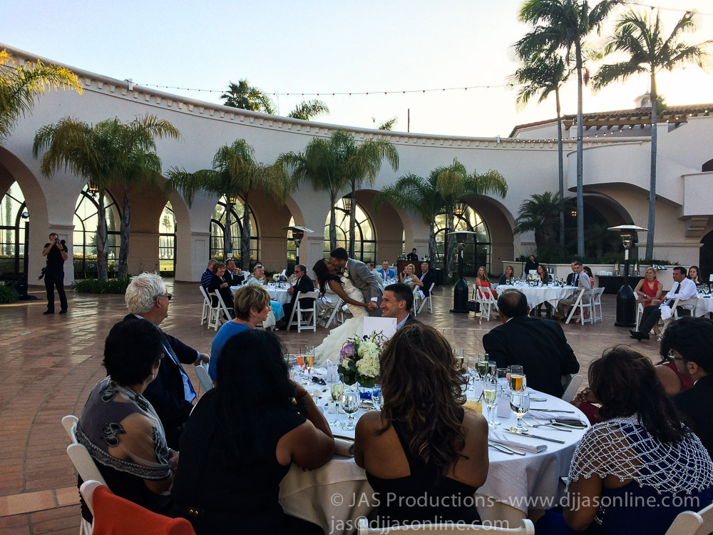 Wedding at the Fess Parker DoubleTree, Santa Barbara, with DJ JAS
