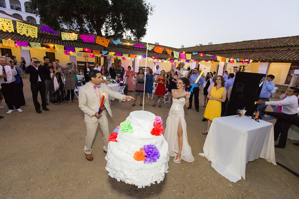 Wedding at Casa de la Guerra, Santa Barbara, with DJ JAS