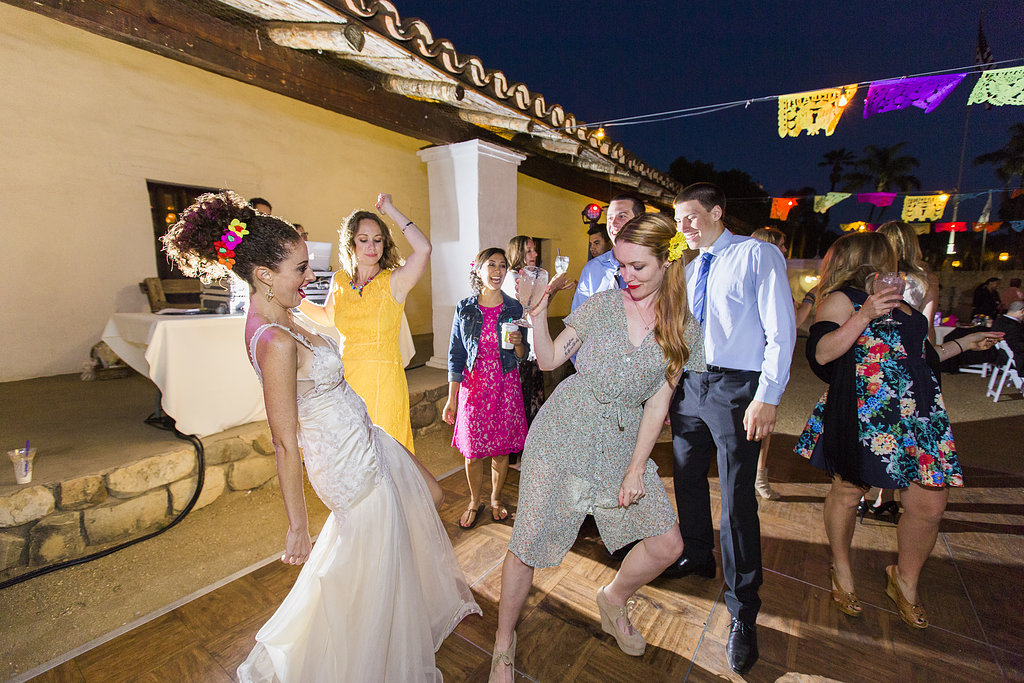 DJ JAS Productions wedding at Casa de la Guerra, Santa Barbara