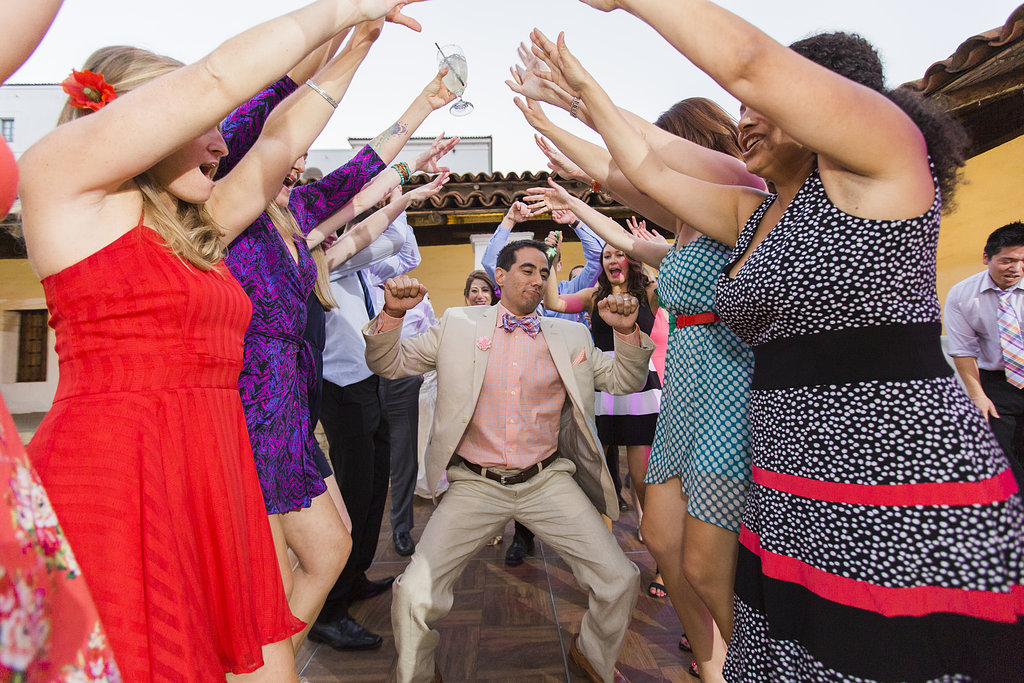 Wedding at Casa de la Guerra, Santa Barbara, with DJ JAS
