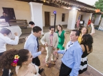 DJ JAS Productions wedding at Casa de la Guerra, Santa Barbara