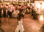 Wedding celebration at the Canary Hotel rooftop, Santa Barbara