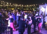 Wedding at the Canary Hotel rooftop, Santa Barbara, with DJ JAS