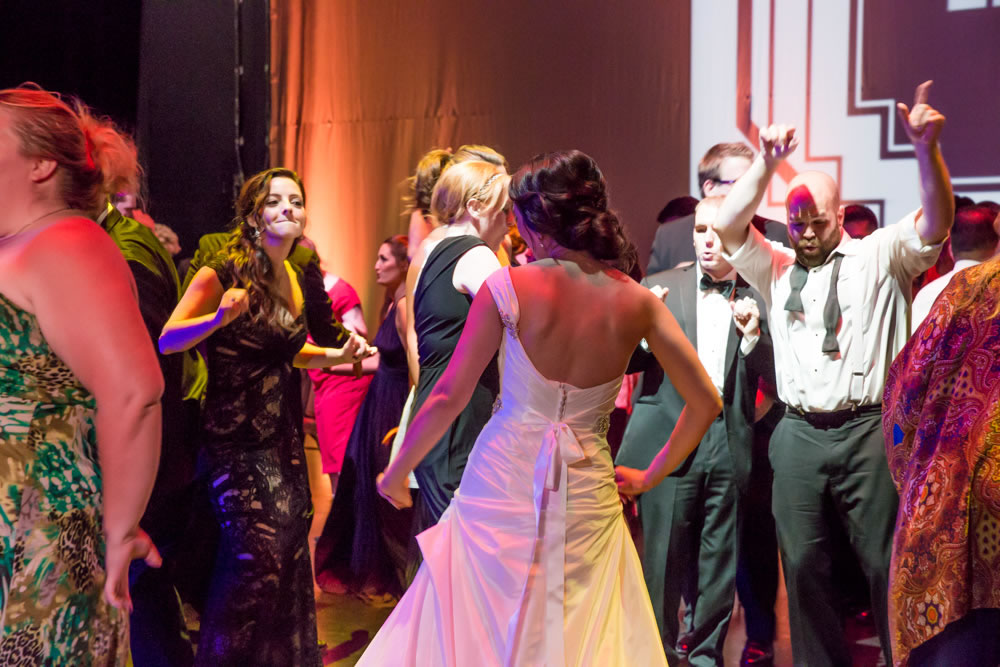 Wedding at the Granada Theatre, Santa Barbara, with DJ JAS