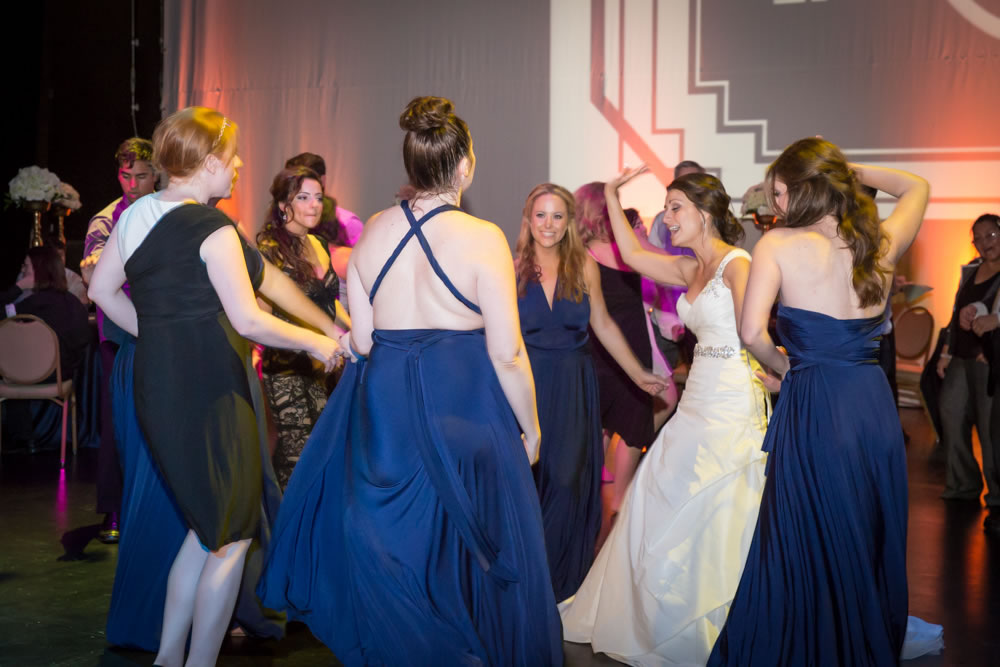 Wedding at the Granada Theatre, Santa Barbara, with DJ JAS