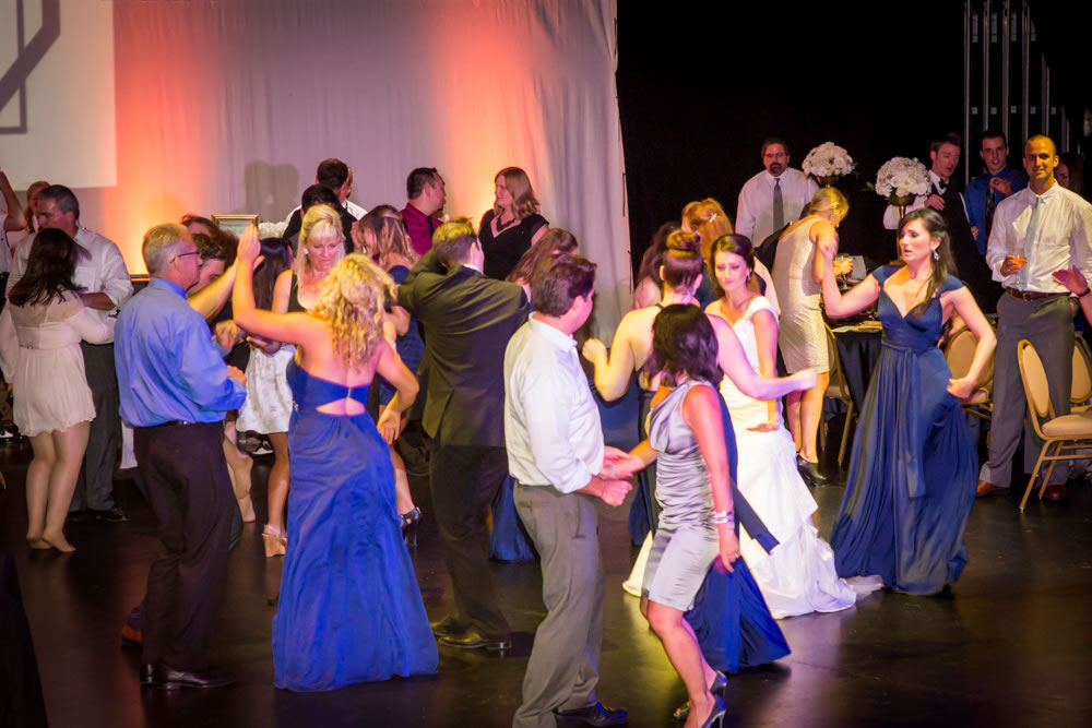 Wedding at the Granada Theatre, Santa Barbara, with DJ JAS