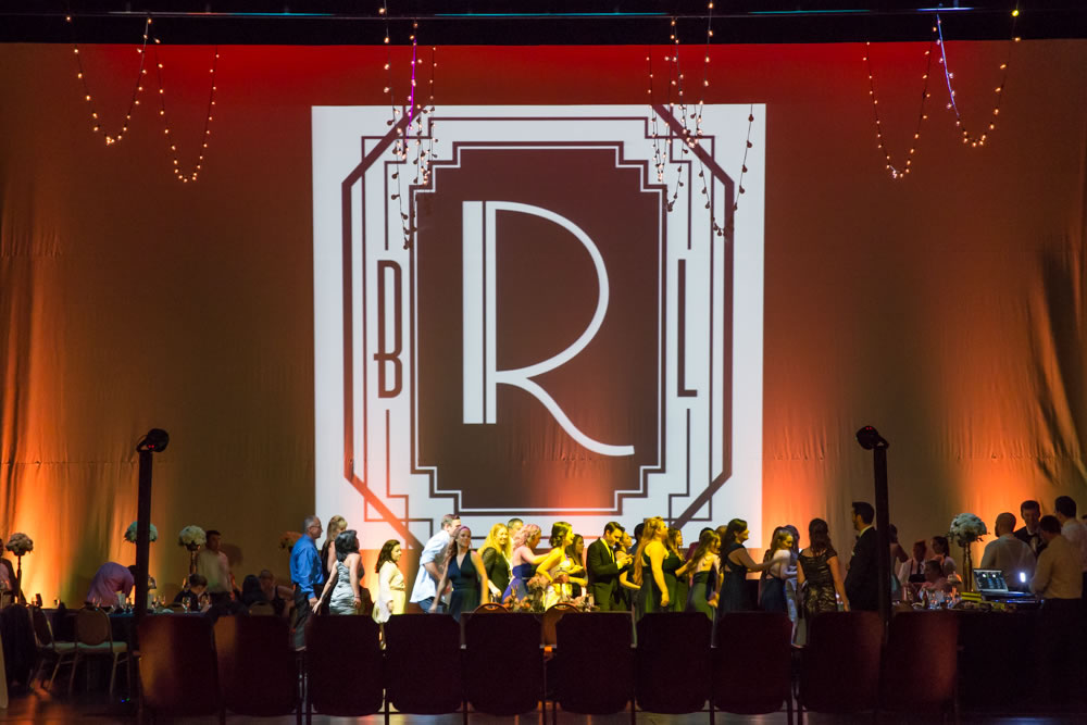Wedding at the Granada Theatre, Santa Barbara, with DJ JAS