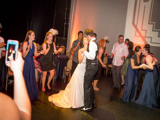 DJ JAS Productions wedding at the Granada Theatre, Santa Barbara