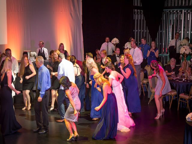 Wedding at the Granada Theatre, Santa Barbara, with DJ JAS