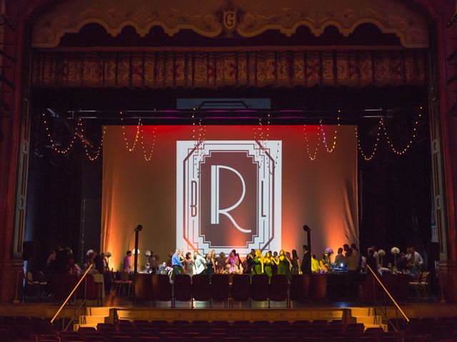DJ JAS Productions wedding at the Granada Theatre, Santa Barbara