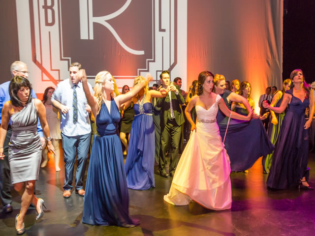 Wedding at the Granada Theatre, Santa Barbara, with DJ JAS