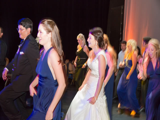 Wedding at the Granada Theatre, Santa Barbara, with DJ JAS