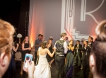 Wedding celebration at the Granada Theatre, Santa Barbara