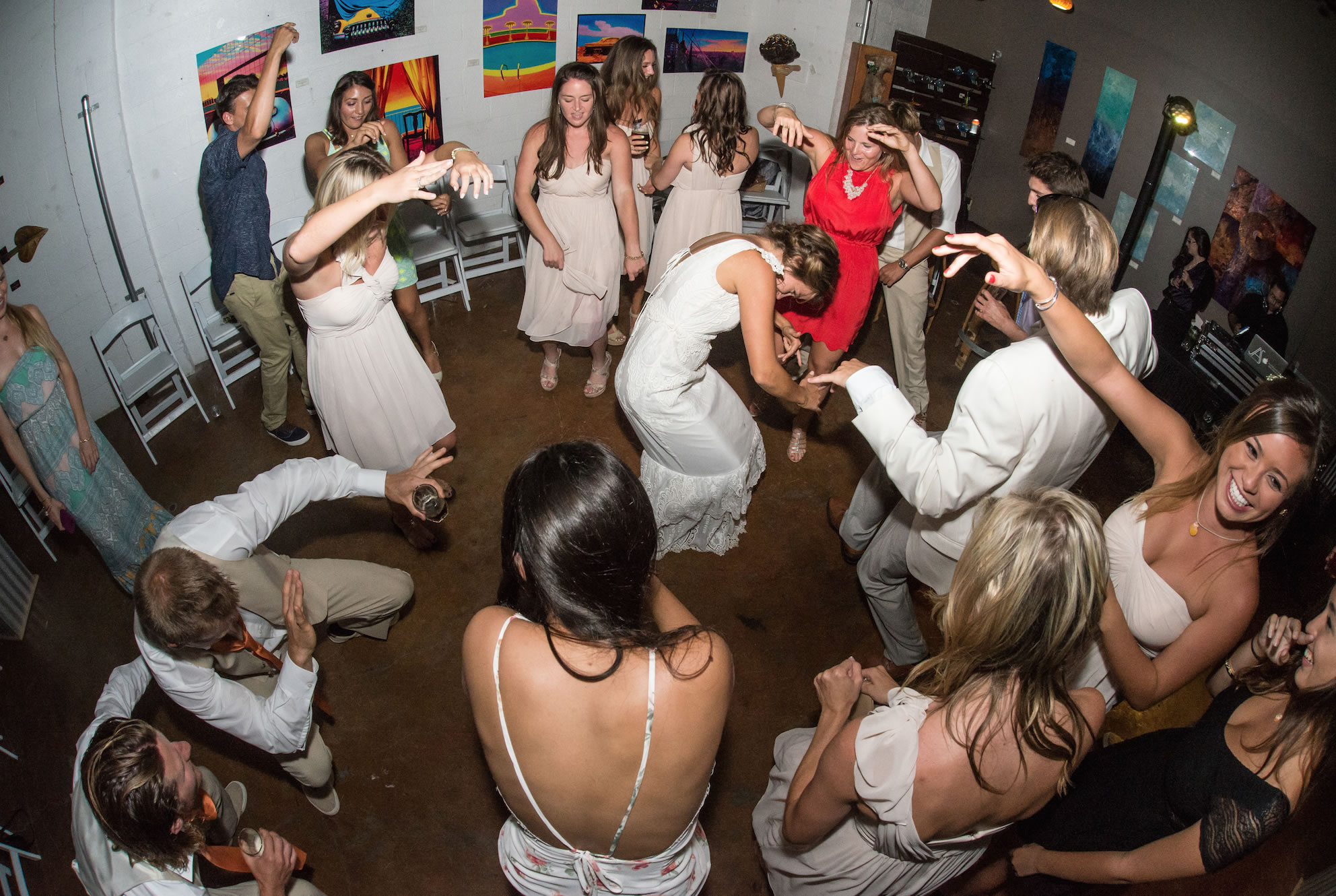 Wedding at the Art Foundry, Santa Barbara, with DJ JAS