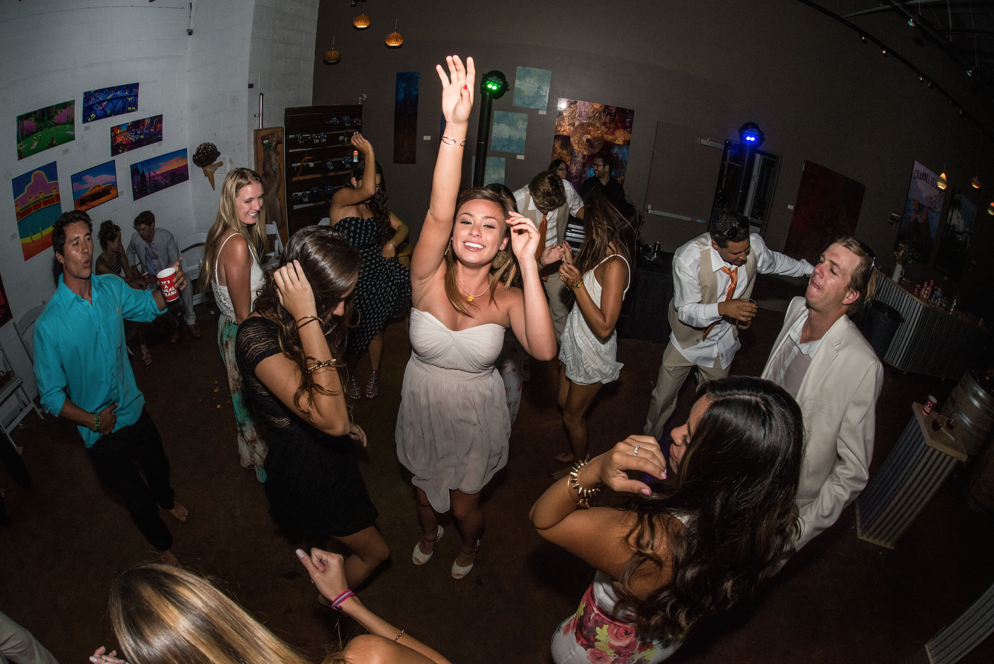 Wedding at the Art Foundry, Santa Barbara, with DJ JAS