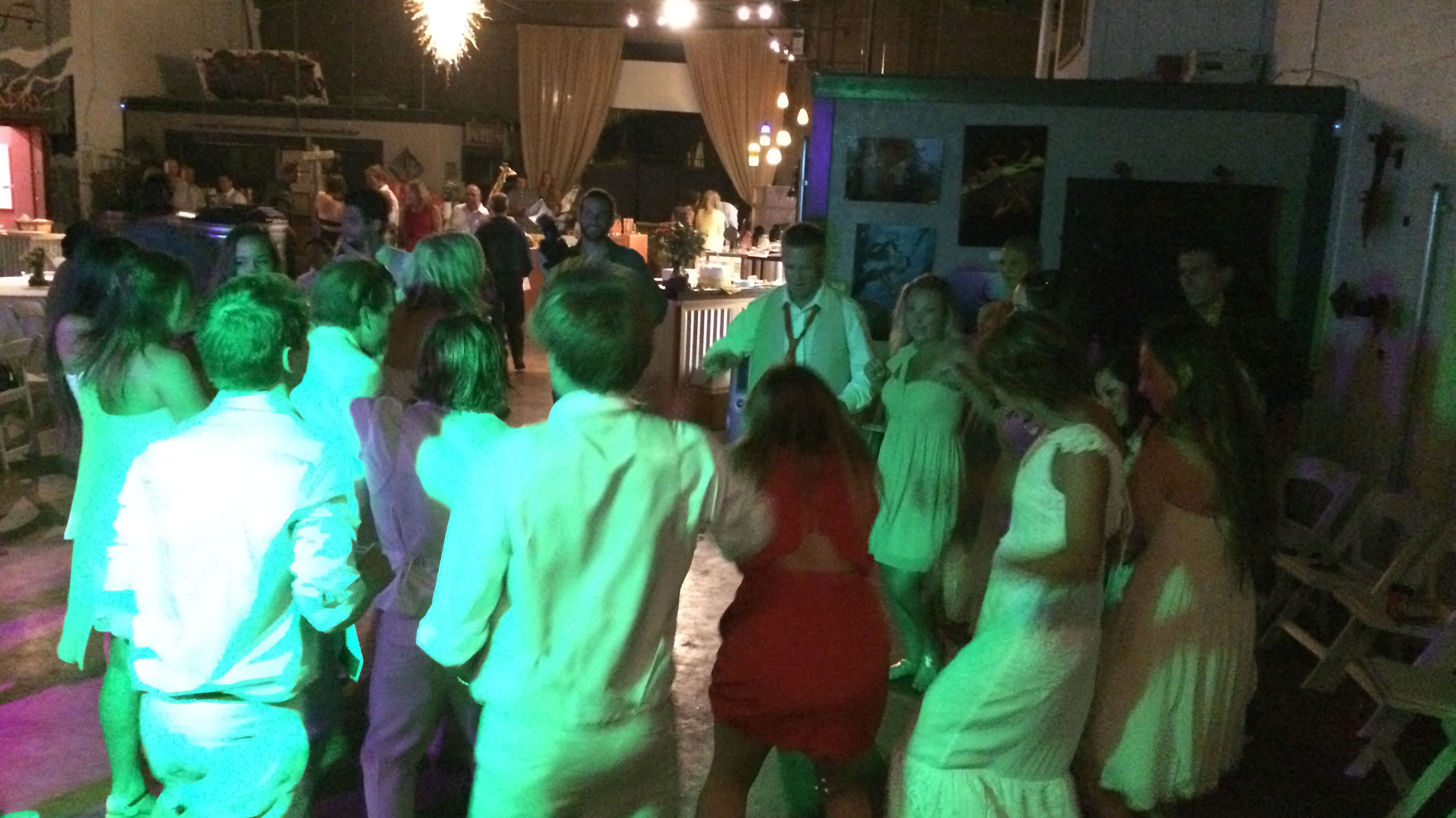 Wedding at the Art Foundry, Santa Barbara, with DJ JAS