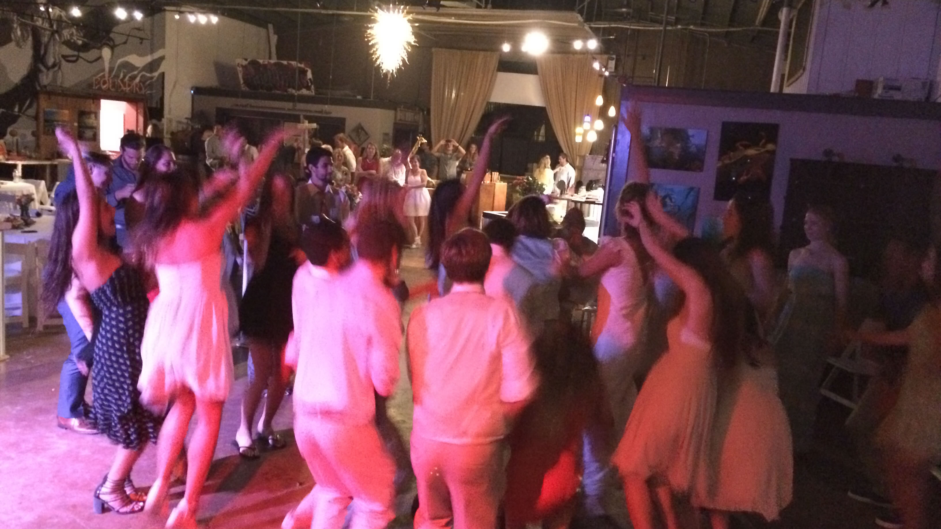 DJ JAS Productions wedding at the Art Foundry, Santa Barbara
