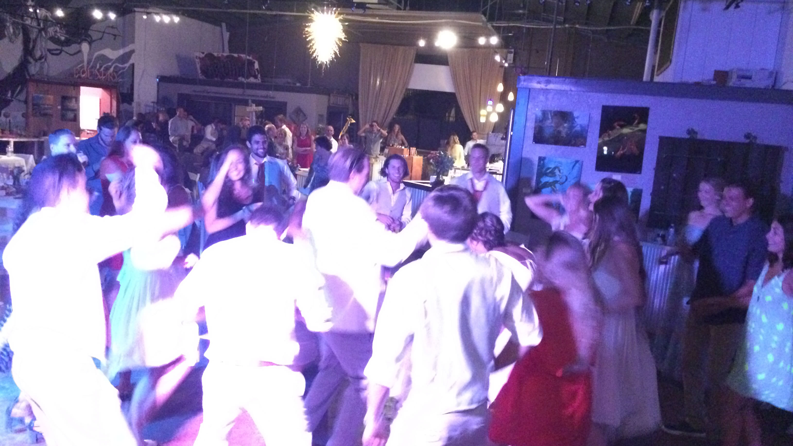 Wedding at the Art Foundry, Santa Barbara, with DJ JAS