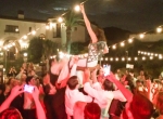 Wedding celebration at Hummingbird Nest Ranch, Simi Valley