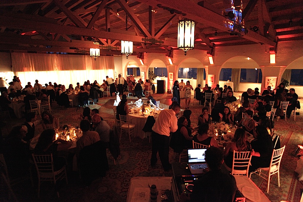 Wedding at Cabrillo Arts Pavilion, Santa Barbara, with DJ JAS